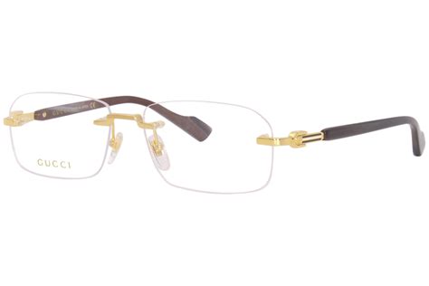 gucci men's eyeglasses 2019|gucci rimless glasses for men.